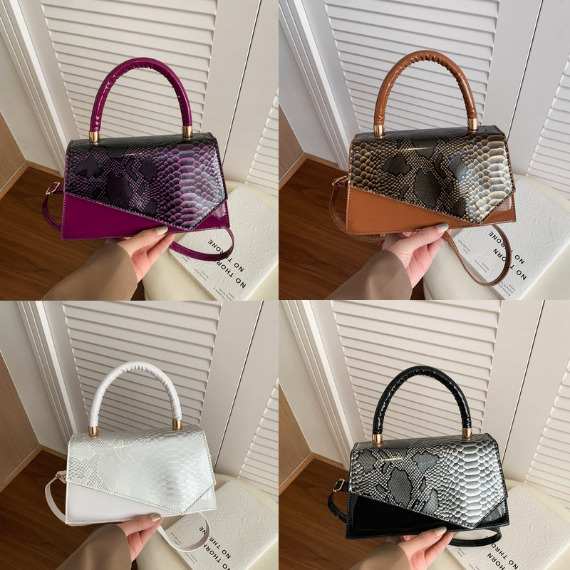 Women Bags Branded Sale - กระเป๋าถือหนังคุณภาพสูงแบรนด์ดีไซเนอร์สุดหรูสำหรับผู้หญิง แฟชั่นทันสมัย ลายหนังจระเข้ กระเป๋าสะพายข้าง ขายดี