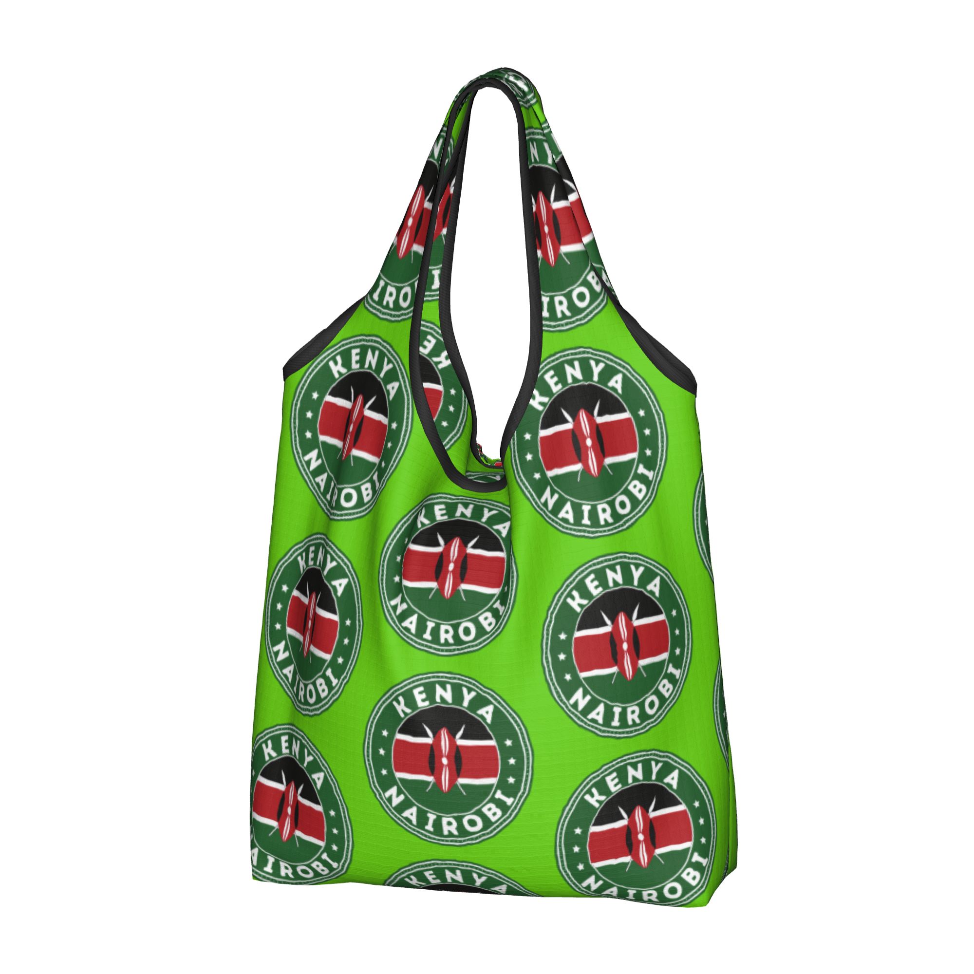 Women Bags Kenya - ถุงช้อปปิ้งลายธงชาติเคนยา นairobi แบบนำกลับมาใช้ใหม่ได้ กระเป๋าโท้ทสำหรับผู้หญิง กระเป๋าใส่ของพกพา กระเป๋าใส่ของชำ