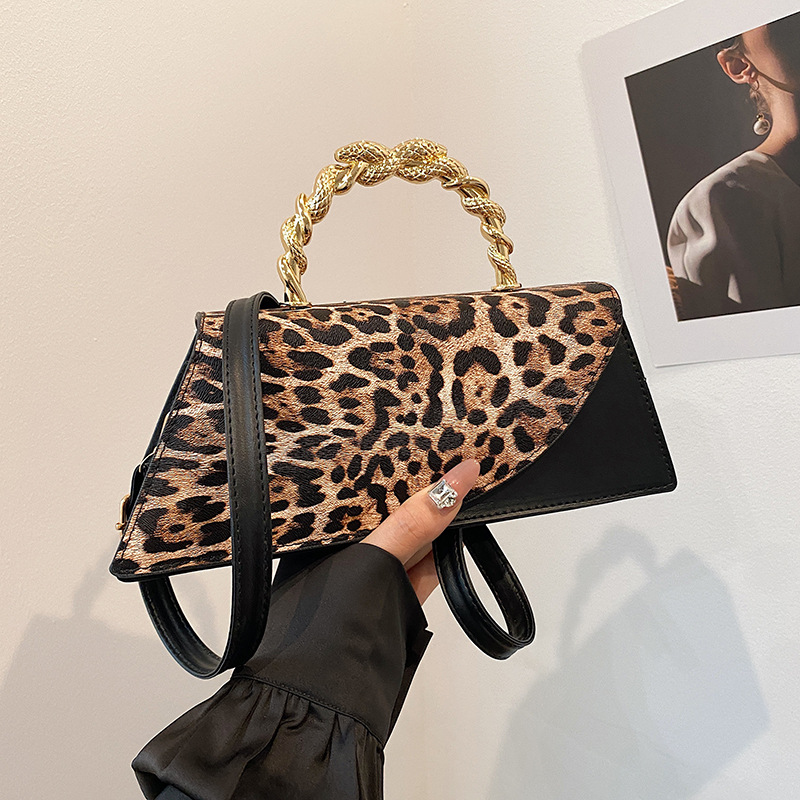 Women Bags Branded Sale - Designer ยี่ห้อใหม่แฟชั่นเสือดาวพิมพ์บุคลิกภาพกระเป๋าถือผู้หญิงไหล่เดี่ยว Crossbody กระเป๋าแนวโน้มขายร้อน
