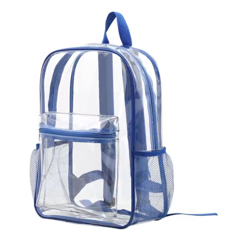 Women'S Bags Everyday - กระเป๋าเป้สะพายหลังแบบใส ขนาดใหญ่ กันน้ำ กระเป๋าสะพายไหล่ PVC โปร่งใส