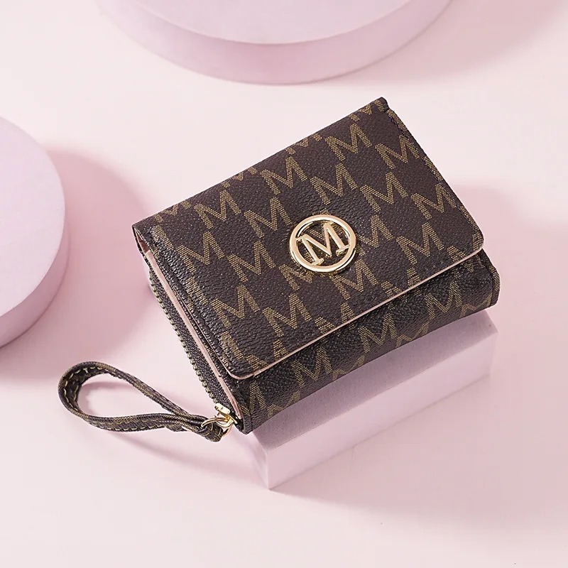 กระเป๋าสตางค์ซิปสามชั้นลายตัวอ - Women'S Bags Everyday บทวิจารณ์และราคา