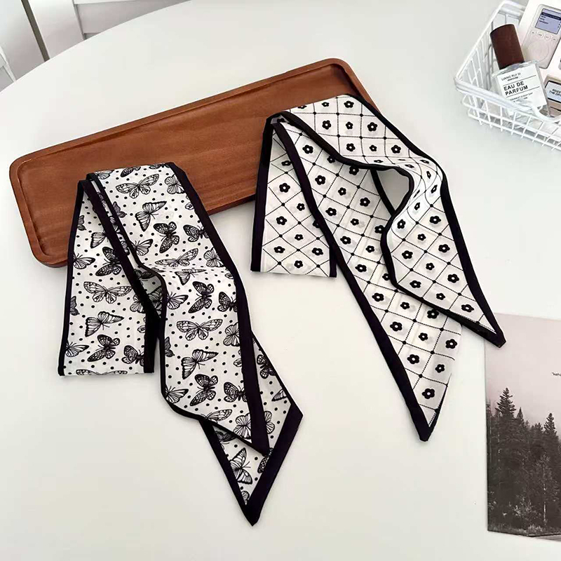 ผ้าพันคอไหมขนาดเล็ก ลายผีเสื้อ - Women Bags Branded บทวิจารณ์และราคา