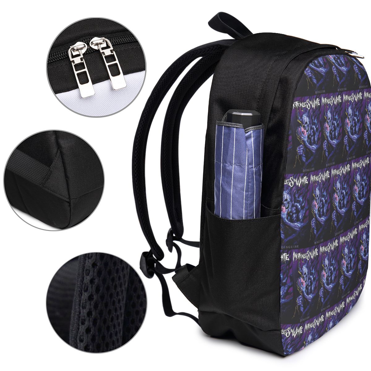 กระเป๋าเป้สะพายหลังสีขาว Motio - Womens Backpack บทวิจารณ์และราคา