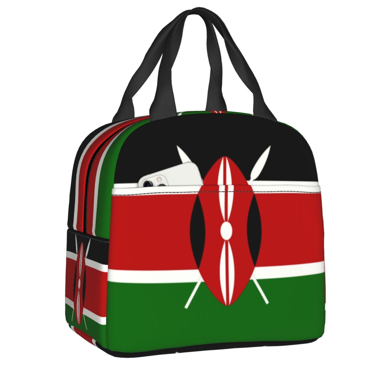 Custom Kenya Flag ถุงอาหารกลาง - Women Bags Kenya บทวิจารณ์และราคา
