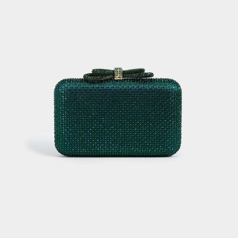 กระเป๋าคลัทช์คริสตัลประกายระยิ - Women'S Evening Bags บทวิจารณ์และราคา