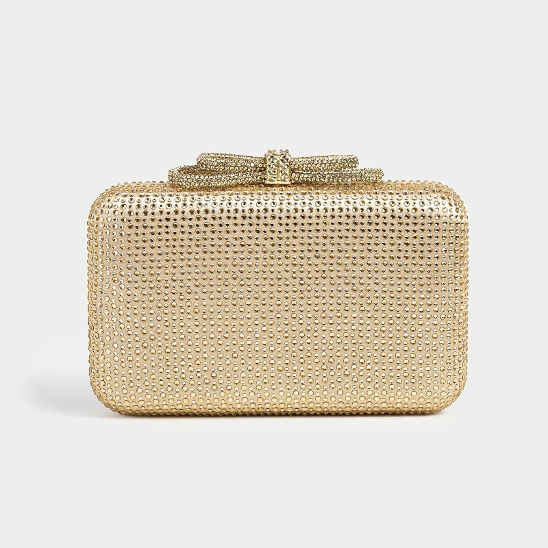 กระเป๋าคลัทช์คริสตัลประกายระยิ - Women'S Evening Bags บทวิจารณ์และราคา