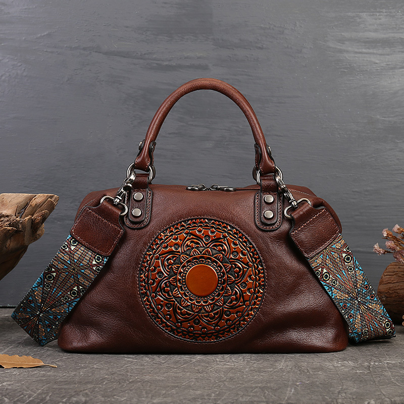 Nesitu คุณภาพสูง Vintage สีเทา - Women Bags Grey บทวิจารณ์และราคา
