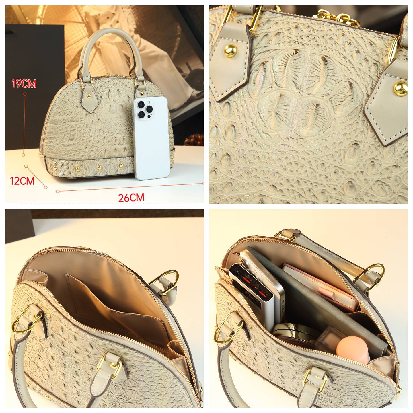 กระเป๋าถือหนังจระเข้คุณภาพสูงแ - Women Bags Branded Sale บทวิจารณ์และราคา