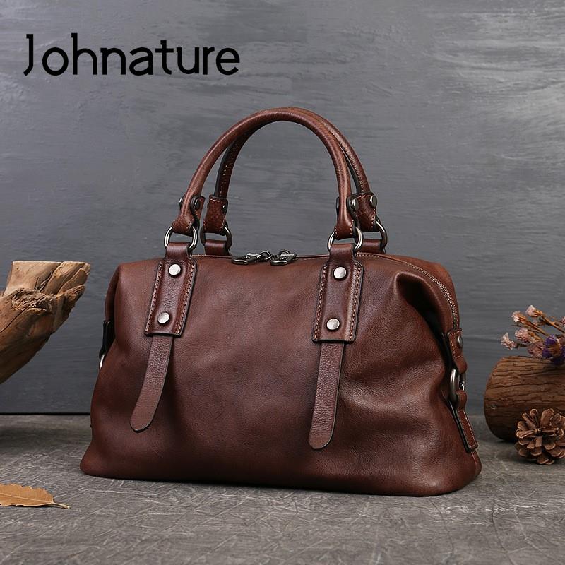 กระเป๋าถือหนังแท้ Johnature รุ - Women Bags Jw Pei บทวิจารณ์และราคา