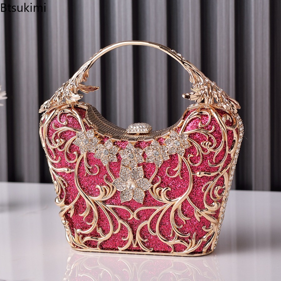 กระเป๋าถือโลหะแบบโปร่งสำหรับงา - Women'S Evening Bags บทวิจารณ์และราคา