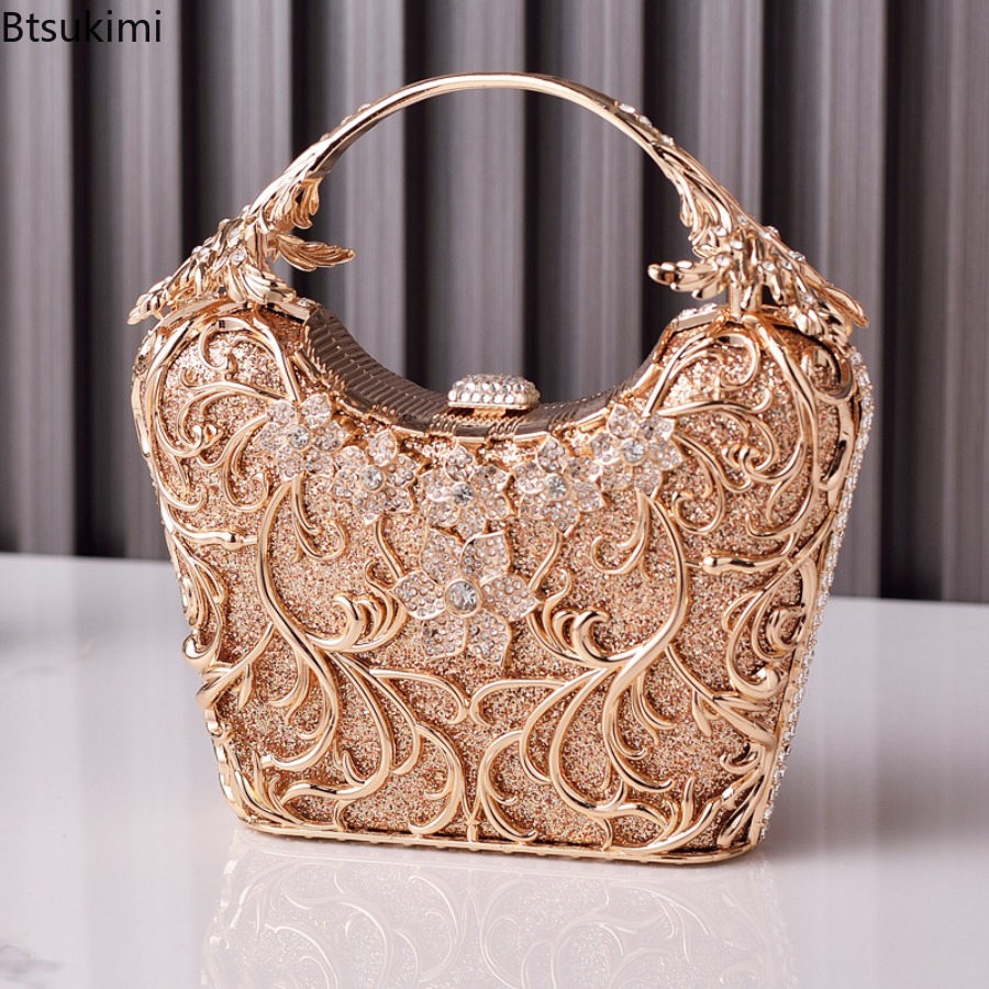 กระเป๋าถือโลหะแบบโปร่งสำหรับงา - Women'S Evening Bags บทวิจารณ์และราคา