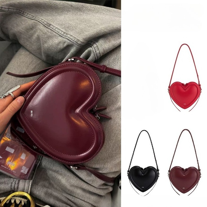 กระเป๋าสะพายข้างทรงหัวใจ 3D รุ - Women Bags Jw Pei บทวิจารณ์และราคา