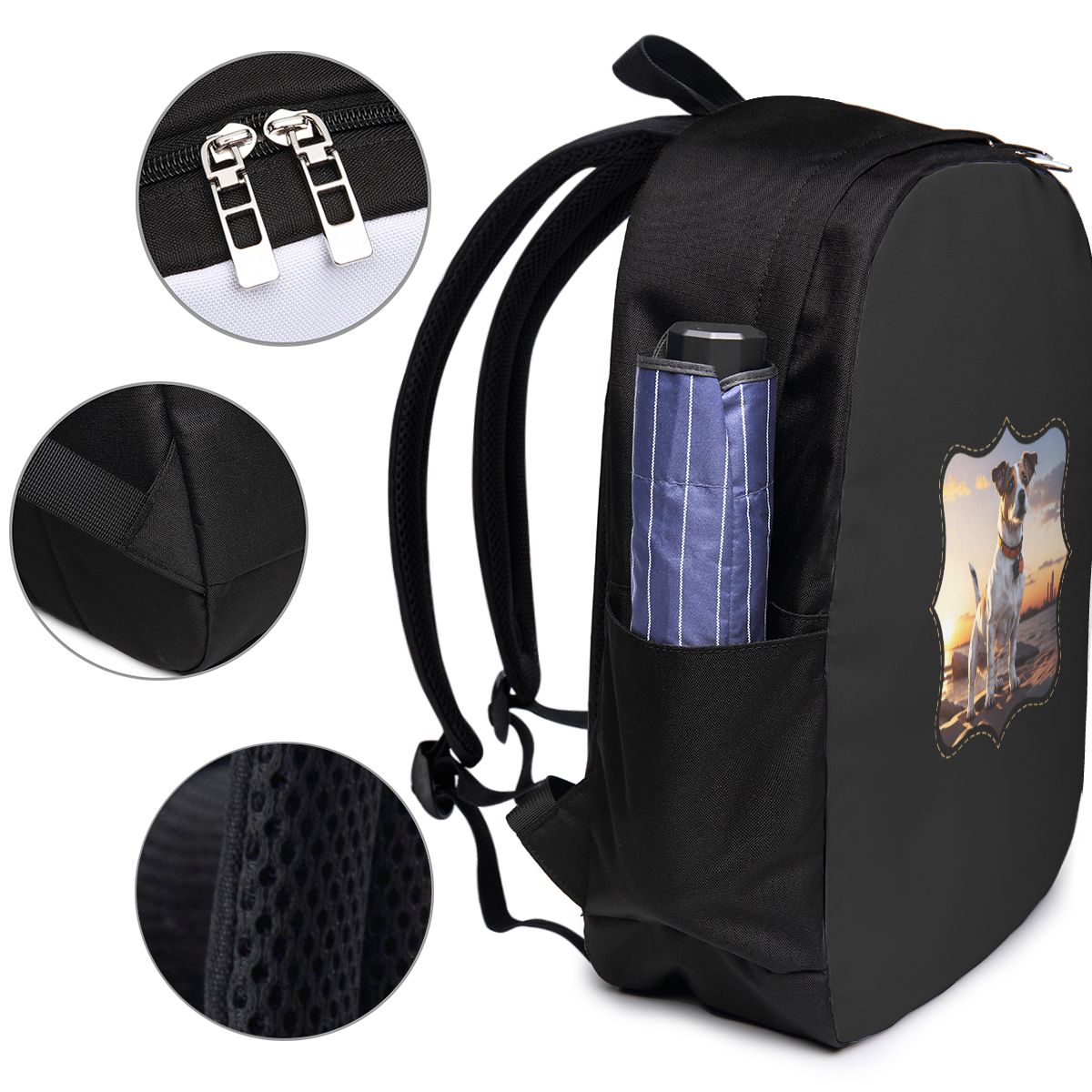 แจ็ค รัสเซล ด็อก แอท ซันเซ็ทกร - Womens Backpack บทวิจารณ์และราคา
