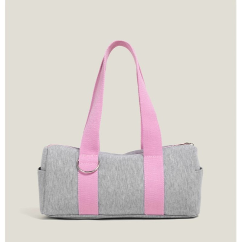 Harajuku สีเทากระเป๋าถือผ้าใบก - Women Bags Grey บทวิจารณ์และราคา