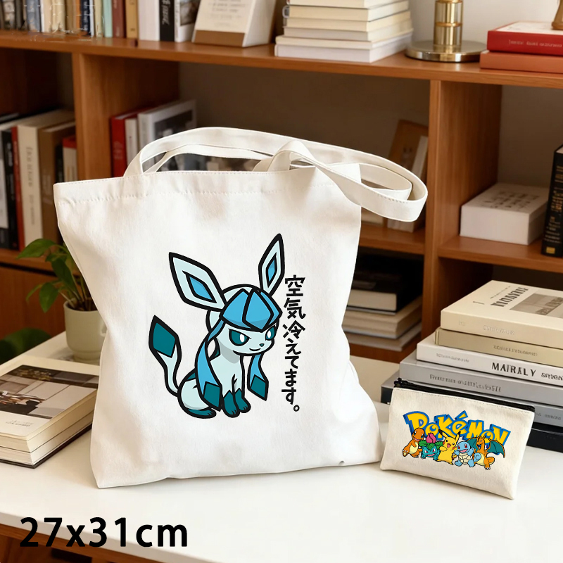 กระเป๋าผ้าแคนวาสลายโปเกมอน 2 ช - Women'S Bags Everyday บทวิจารณ์และราคา