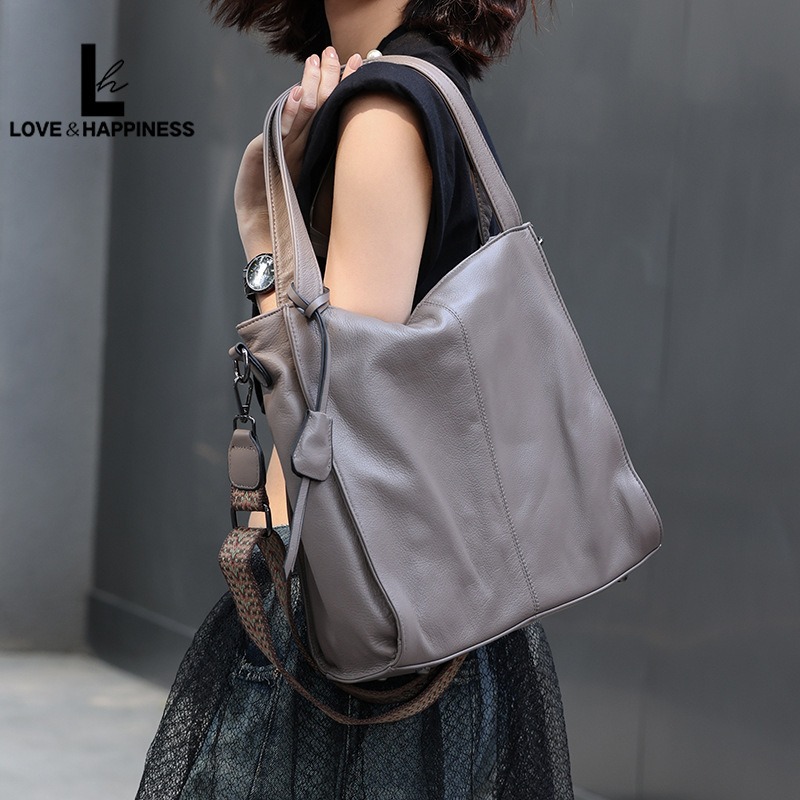 Nesitu Highend A4 สีดําสีเทาสี - Women Bags Grey บทวิจารณ์และราคา