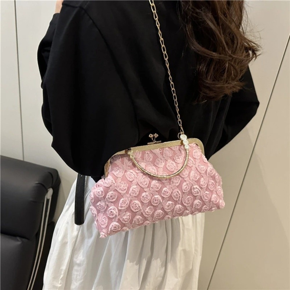 กระเป๋าสะพายไหล่แบบคลิปหรูหรา  - Women'S Bags Holiday บทวิจารณ์และราคา