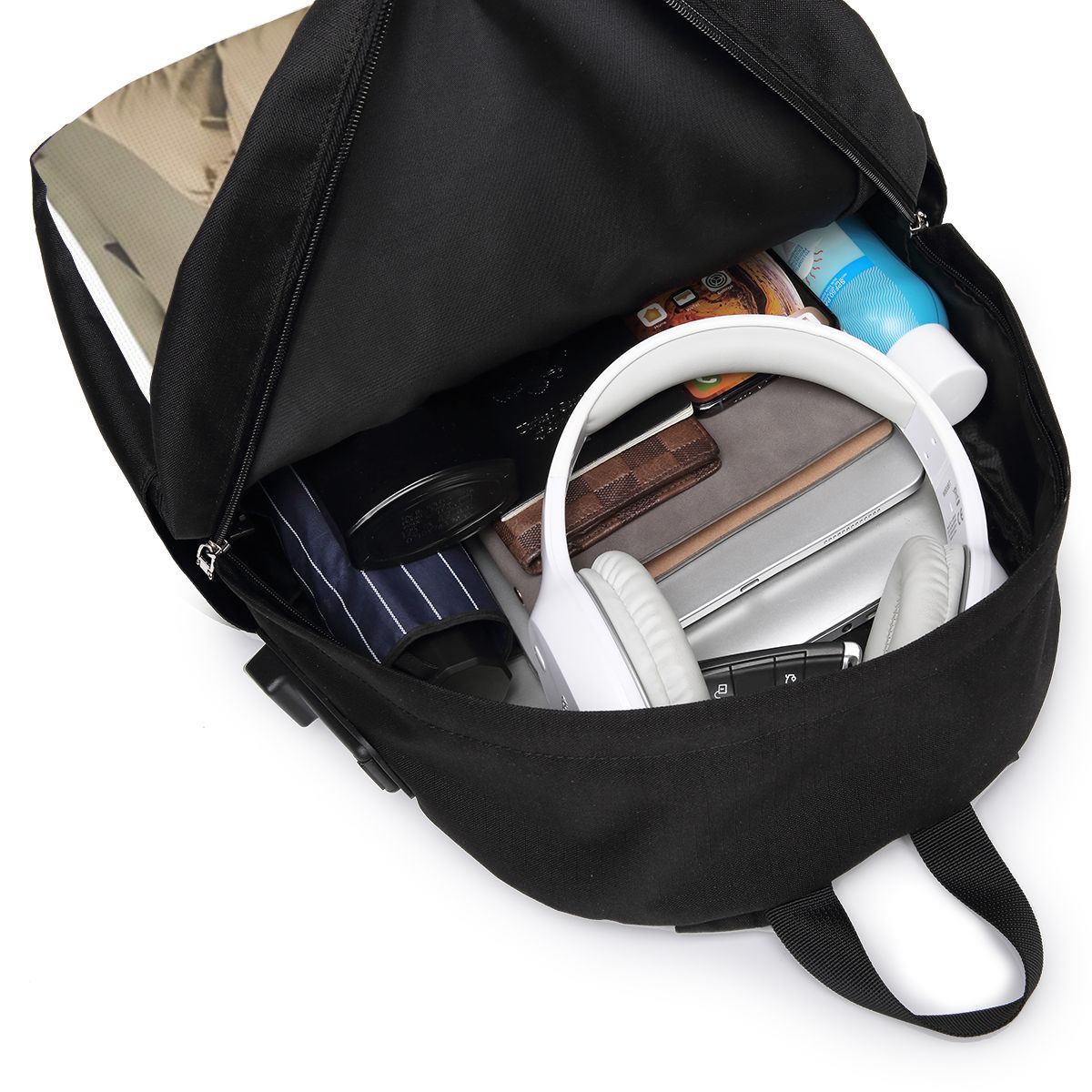 กระเป๋าเป้สะพายหลังลายแฟนอาร์ต - Womens Backpack บทวิจารณ์และราคา