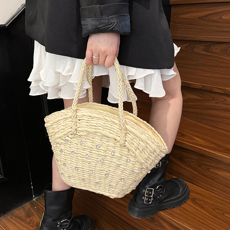 กระเป๋าถือสานทรงเพชรคุณภาพสูง  - Women Bags Branded Sale บทวิจารณ์และราคา