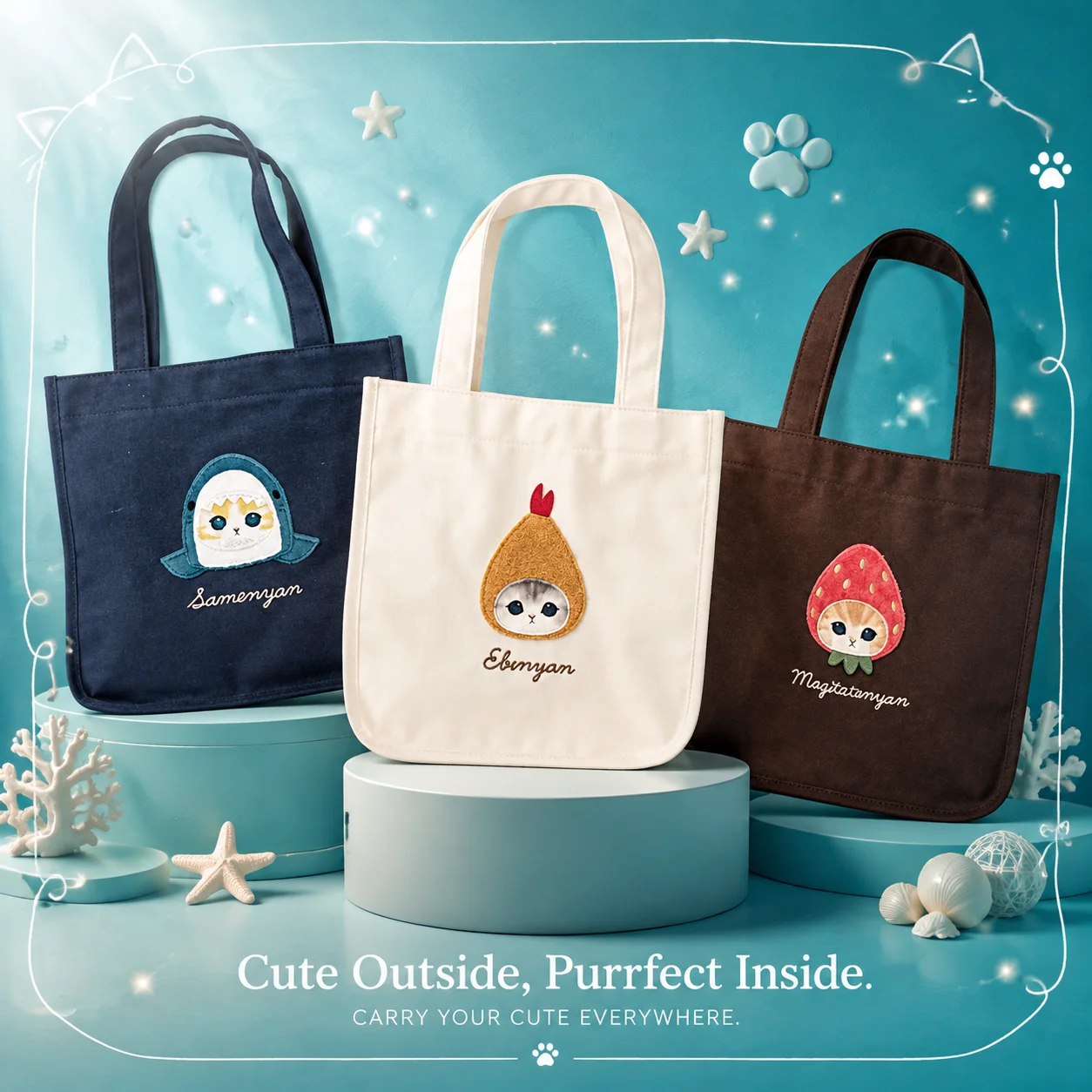 กระเป๋าผ้าแคนวาสสะพายไหล่ลายกา - Women'S Bags Everyday บทวิจารณ์และราคา