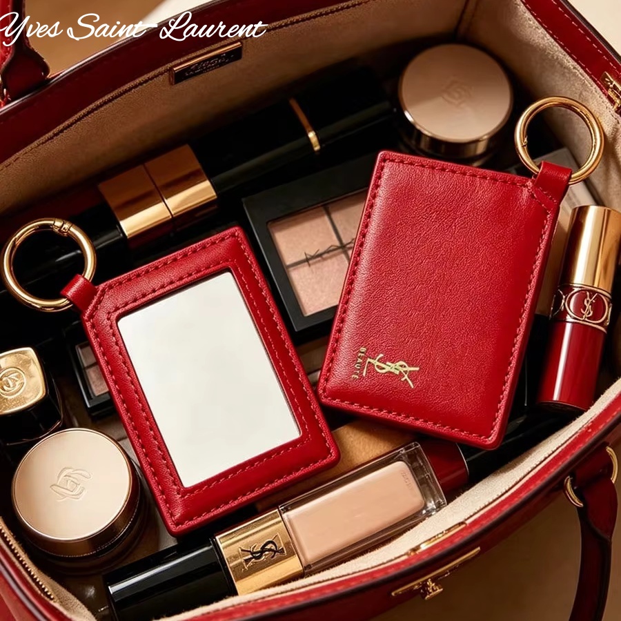 กระจกแต่งหน้าแบบพกพา YSL ทรงสี - Women'S Bags Holiday บทวิจารณ์และราคา