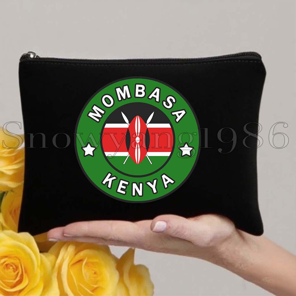กระเป๋าเครื่องสำอางลายธงชาติเค - Women Bags Kenya บทวิจารณ์และราคา