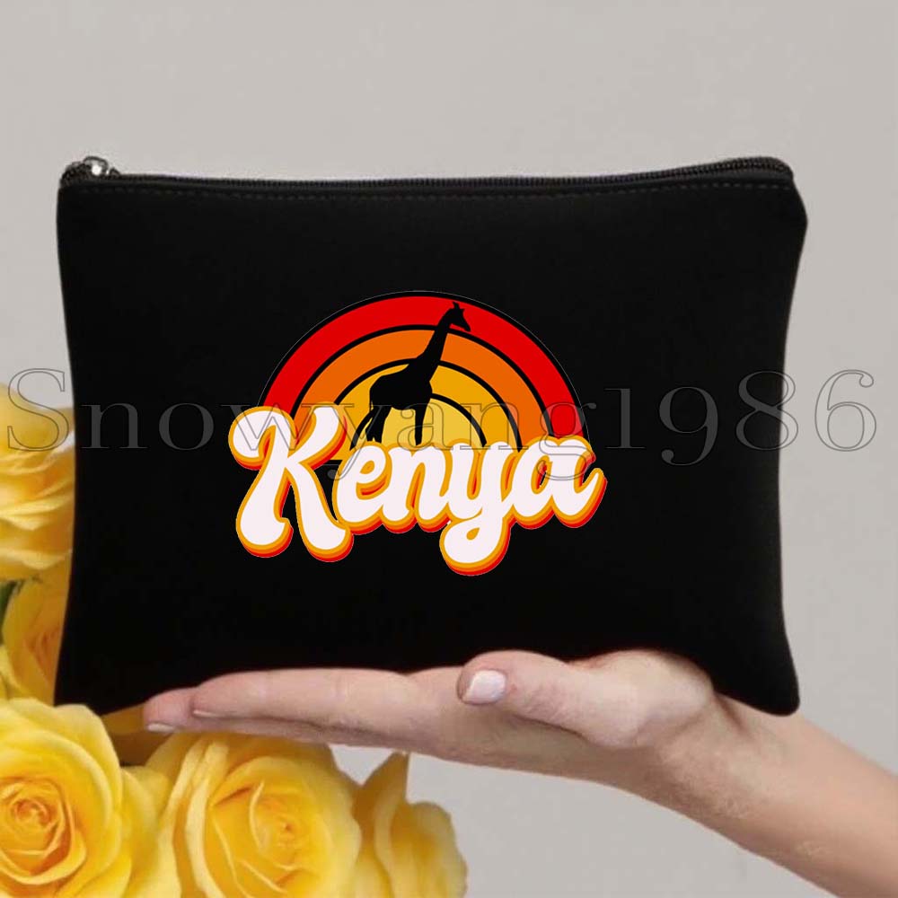 กระเป๋าเครื่องสำอางลายธงชาติเค - Women Bags Kenya บทวิจารณ์และราคา